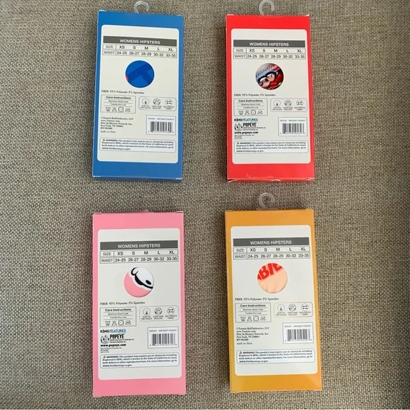 The Hipster Underwear Novelty Panties Womens Size Small Popeye Sugar Babies - Picture 4 of 6